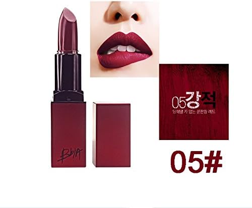 Longlasting Waterproof Red&amp;Green Tube Lipstick Matte lip stick Korea Makeup,Edition10,1.05 ounce