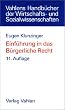 Einf�hrung in das B�rgerliche Recht
