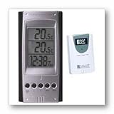 Outdoor Living : OREGON SCIENTIFIC RAR232 Slender Thermometer with Clock