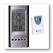 Oregon Scientific RAR232 Cable-Free Remote Thermometer, Silver