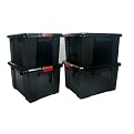 Iris Set of 4 Stor-it-All Pro Containers - 72 qt.