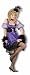 Women Small (2-6) Designer Dance Hall Girl Costume (FishnetsWig/Garter/Shoes Not Included)