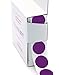 0.75 inch Purple Colored Dot Stickers for Labeling | Permanent Adhesive - 1,000/Dispenser Box