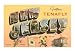 Greetings from Tenafly, New Jersey Places Art Poster Print, 18x13