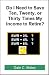 Do I Need Ten, Twenty, or Thirty Times My Income t
