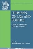 Cover of Luhmann on Law and Politics by  1841136247