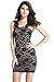 Dear-Lover Women's Vintage Slim Fit Lace Party Dress X-Large Size Black