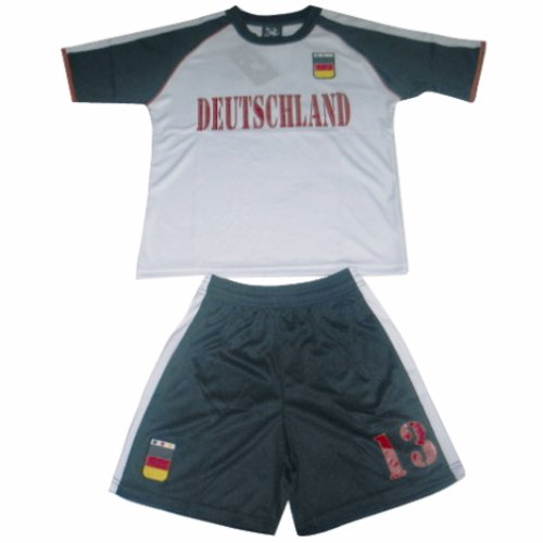 World Football  Wilbers Karnaval 11000104 – Trikotset Deutschland Gr. 104