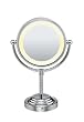 Conair BE4RLZ Classique Double-Sided Lighted Makeup Mirror with 5x Magnification