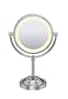 Conair BE4NW Classique Double-Sided Lighted Makeup Mirror with 5x Magnification