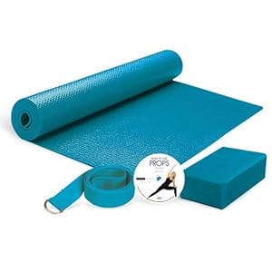 Living Arts Beginners Yoga Kit - Blue