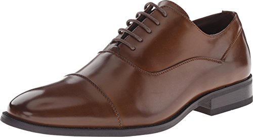 Kenneth Cole Unlisted Men's Half-Time Oxford, Cognac, 8 M US