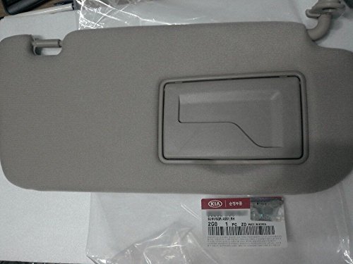 Kia Motors OEM Genuine 852022G010QW Factory Front Passenger Right Inside Sun Visor 1-pc Gray For 07 08 09 10 Kia Optima : Magentis