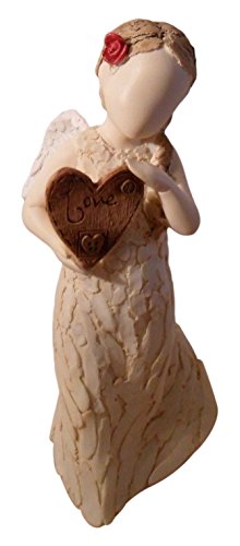 More Than Words Arora Design Sentimental Angel Figurine, Love