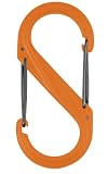 Nite Ize S-Biner Plastic Size #4 -Orange Pkg