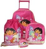 Dora the Explorer 4 piece Luggage Set
