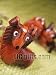 * BORDER COLLIE * Dog Leather Japanese Cell Phone Charms VANCA Craft Petit Mini Mascot