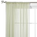 Room Essentials Sheer Window Panel Pair - Green