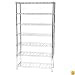 Seville Classics 168-Bottle 7-Shelf Wine Rack, Chrome