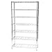 Seville Classics 168-Bottle 7-Shelf Wine Rack, Chrome