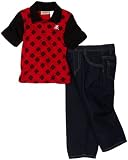 Carters Boys 2-7 2 Piece Stripe Polo Set