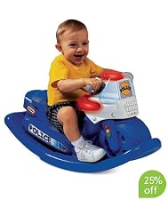 Little Tikes Police Cyclesounds Rocker