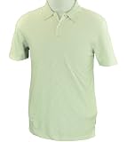 Calvin Klein Men's Short Sleeve Two Button Slub Polo