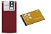 OEM Blackberry Pearl 8100 Battery & RED Cover Door