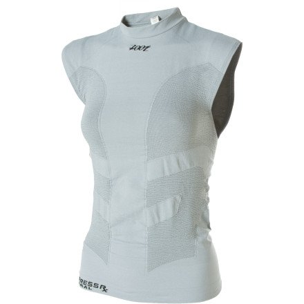 ZOOT Compress Rx Ultra Thermal Sleeveless Shirt - Womens Heather Grey, 1