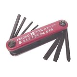 Inline Folding Hex and Screwdriver Set " 7 Functions