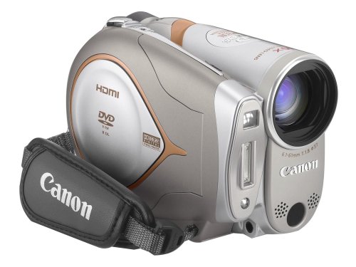 Canon - Caméscope HR10 DVD AVCHD - CCD 2,96 Megapixels - Capteur CMOS Full HD - écran LCD 2,7   - stabilisateur optique - Connectique HDMI
