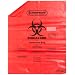 Bel-Art 131641923 Polypropylene Red Biohazard Waste Disposal Bag, 6-9 Gallon Capacity, 19" Width x 23" Height x 1.5 mil Thick (Box of 200)