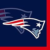 Creative Converting 16 Count New England Patriots Beverage Napkins