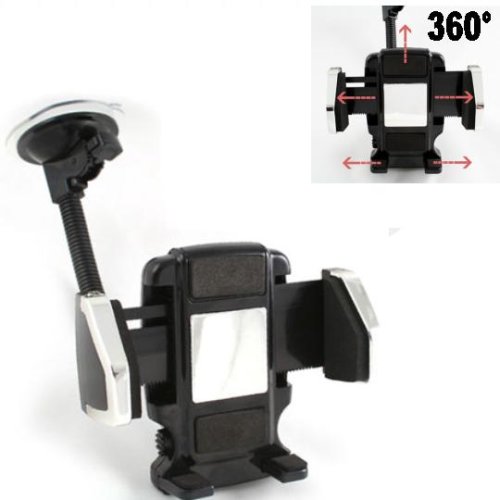idealsUK - Universal 360 Rotatable Windscreen Apple iPod iPhone / Touch MP3 Mobile Phones PDA Holder