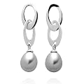 Valero Pearls pearls4girls Damen-Ohrstecker 925 Sterlingsilber S��wasser-Zuchtperlen silber  60201246