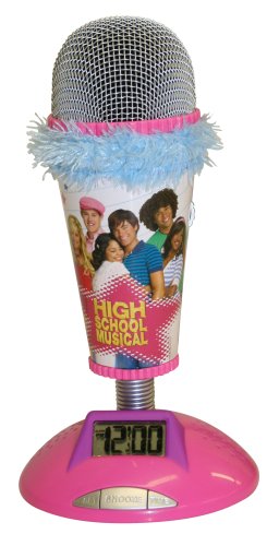 Childrens Toyshop  Toys : High School Musical Scribbles Microphone Alarm Clock