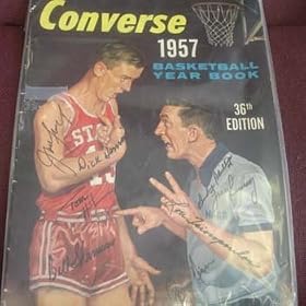Buy 1957-58 Boston CelticAutographed Hand Signed Converse Basketball Year Book