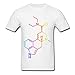 Spreadshirt LSD Shirt Acid Chemical Structure Men's T-Shirt