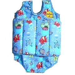Float-Anzug, Bademode Schwimmer Einstellung: Motif Fish, 4-6 Jahre