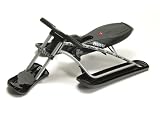 Hamax Kinder Lenkschlitten Sno Xross, schwarz, 119x59x25