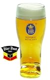 0.5 Liter Hofbrauhaus HB Munchen Glass Beer Boot
