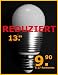 LED-Birne, E27-Fassung, 3 Watt, 240 Lumen , Marke NECOP
