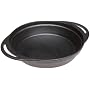 Old Mountain Pre Seasoned 10161 Cast Iron Pie Pan, 12 Inch x 9 3/4 Inch x 2 Inch