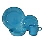 Fiesta 4-Piece Place Setting, Peacock