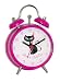 Kitty Cat Twin Bell Alarm Clock