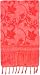 Two Shade Floral Sarong (Red)