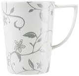 Review Ciroa  / Vinea Fine Bone China Rimmed Gun Metal 375ml Coffee Mug
