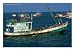 Traditional Fishing Boats in Ocean Hua Hin, Prachuap Khiri Khan, Thailand Photographic Poster Print by John Hay, 32x24