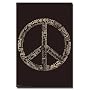 Peace Around the World (Languages) Art Poster Print - 24" X 36"