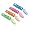 Remote Controller & Nunchuk Accessory Bundle Kit for Nintendo Wii - Premium 2 Tone Protective Silicon / Silicone Skin Cover Case "Colors may vary"